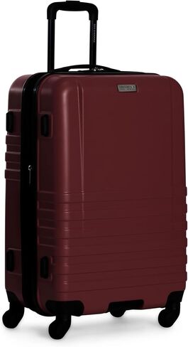 Ben Sherman Hereford Spinner Travel Upright Luggage, Mustard, 24-Inch Checked in Kuwait