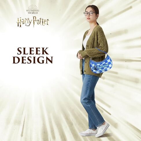 Fred Segal Harry Potter Shoulder Bag, Women's Checkered Mini Adjustable Crossbody Purse, Hufflepuff in Saudi Arabia