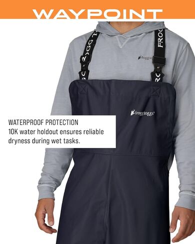 FROGG TOGGS mens Waypoint Angler Waterproof, Durable Bibs With 4-way Stretch in Saudi Arabia