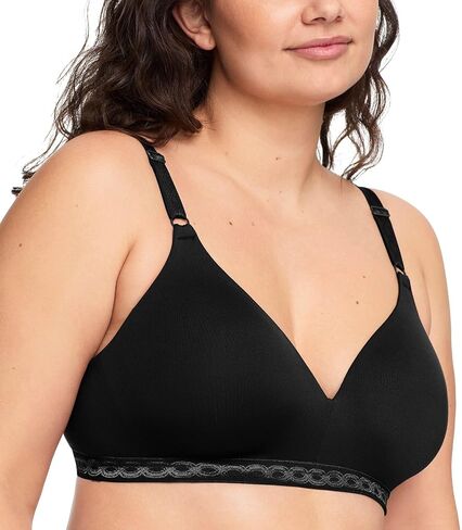 Warner's Women's Plus Size Simply Perfect Super Soft Wireless Lightly Lined Comfort Bra Rm1691t in Kuwait