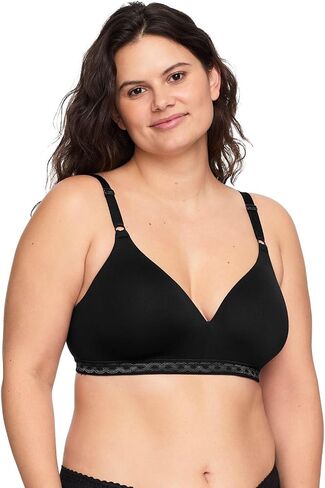 Warner's Women's Plus Size Simply Perfect Super Soft Wireless Lightly Lined Comfort Bra Rm1691t in Kuwait