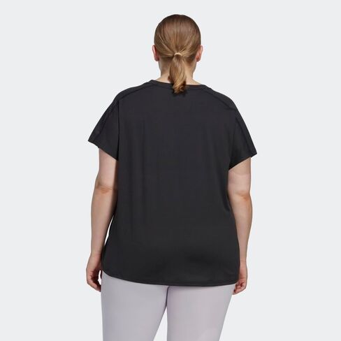 تيشيرت Aeroready Train Essentials Minimal Branding برقبة على شكل حرف V من adidas للسيدات in Kuwait