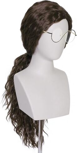 JoneTing Teal Wig 【+Wig Cap】 Cosplay for Women Medium Length Anime Wigs with Bands Synthetic Hair Wigs for Game Cosplay Costume in Kuwait
