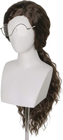JoneTing Teal Wig 【+Wig Cap】 Cosplay for Women Medium Length Anime Wigs with Bands Synthetic Hair Wigs for Game Cosplay Costume in Kuwait