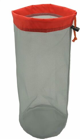 Small to XXLarge 5 Pcs Alemon Ultralight Nylon Mesh Bags Sleeping Bag Ditty Sacks Drawstring Storage Bag for Travelling Hiking, Set of 5 in Saudi Arabia