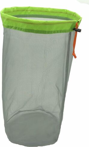 Small to XXLarge 5 Pcs Alemon Ultralight Nylon Mesh Bags Sleeping Bag Ditty Sacks Drawstring Storage Bag for Travelling Hiking, Set of 5 in Saudi Arabia