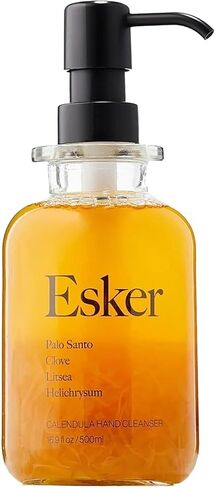 ESKER Calendula Hand Cleanser Refill Pouch – Plant-Based Hand Wash Refill with Essential Oils & Calendula – Eco-Friendly, Cruelty-Free, Sulfate-Free – 16.9 fl oz in Saudi Arabia