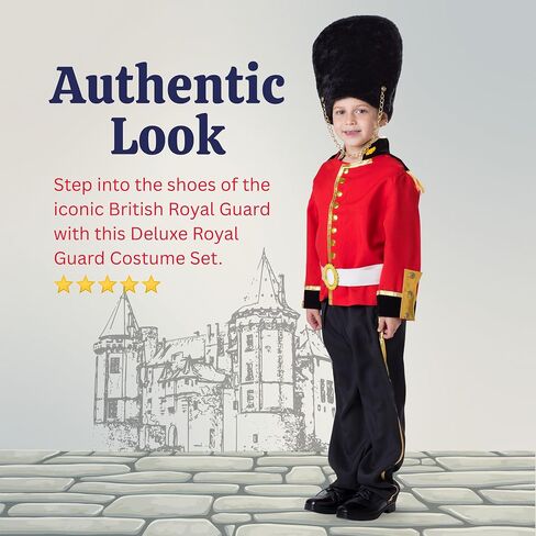 Dress Up America Royal Guard Costume For Kids - Boys Toy Soldier Costume Set in Saudi Arabia