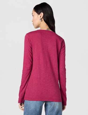 VELVET BY GRAHAM & SPENCER Women's Originals V-Neck Longsleeve Tee in Kuwait