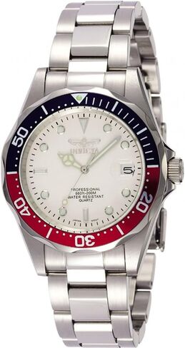Invicta Men's 8933 Pro Diver Analog Display Quartz Silver Watch in Saudi Arabia