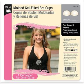 Dritz Molded Gel-Filled Bra Cups, A/B, Nude, 2 in Kuwait