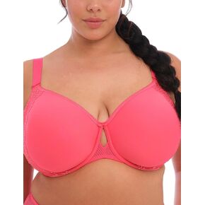 حمالة صدر Elomi النسائية Charley مطرزة Underwire Plunge T قميص - - 42DD US in Kuwait