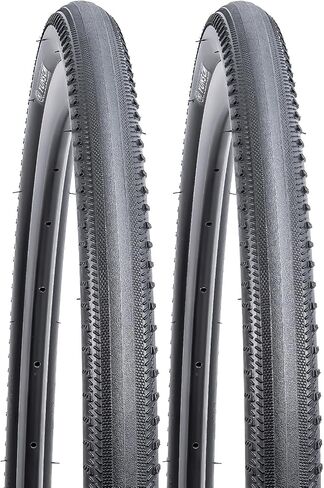 YUNSCM 700C Lightweight Bike Tires 700x40C (ETRTO 42-622) and 700C Bike Tubes - 60TPI Nylon, Puncture-Resistant, Compatible with Bike Tires 700x38C/39C/40C/41C/42C- 2 PCS (Y-1155) in Saudi Arabia