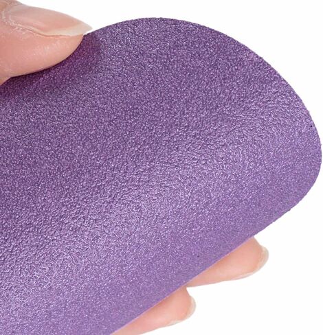 Kozelo 30pcs Premium Sanding Discs Hook and Loop Backing - [3 Inch x 320 Grits] Purple Sandpapers Finishing Discs for Auto Car Wood Metal Polishing in Kuwait