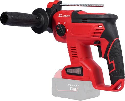 FSYAO 18V SDS cordless rotary hammer drill, brushless cordless removal hammer, brushless motor, suitable for drill bits, pointed head/flat/U-shaped chisels. (host only) in Saudi Arabia
