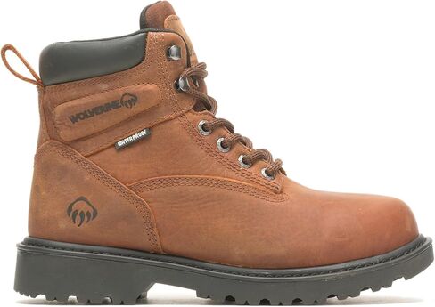Wolverine Men's Floorhand Insulated Waterproof 6" Boot Construction, Dark Brown, 10 in Saudi Arabia