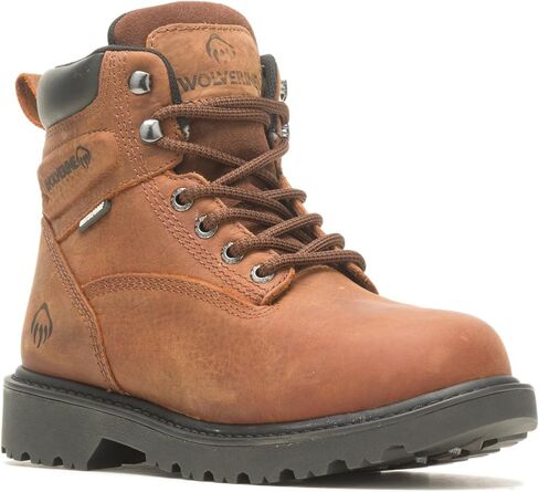 Wolverine Men's Floorhand Insulated Waterproof 6" Boot Construction, Dark Brown, 10 in Saudi Arabia