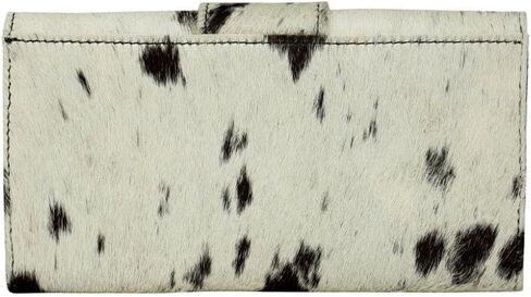 Myra Bag Wildfire Leather And Cowhide Wallet Upcycled Cowhide & Leather S-2714,Lightweight in Saudi Arabia