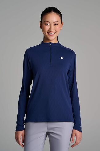 Women's Golf Quarter-Zip - UPF 50+ Sun Protection - Arabella in Kuwait