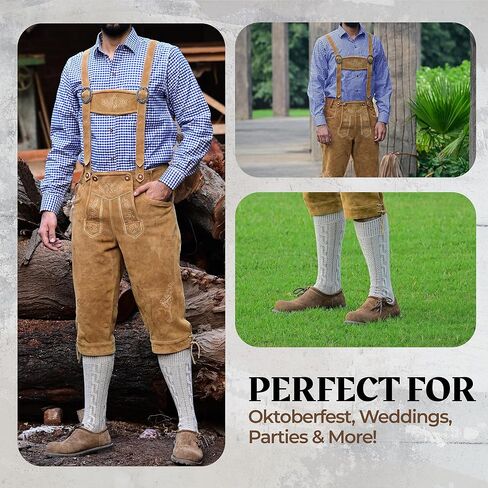 اتجاهات الزي الكامل لمهرجان أكتوبر البافاري الألماني Trachten Lederhosen in Kuwait