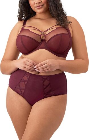 Elomi Women's Plus Size Sachi Strappy Underwire Plunge Bra in Saudi Arabia