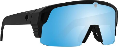 Spy Optic Monolith 5050, Cylindrical Shield Semi-rimless Sunglasses, Color and Contrast Enhancing Lenses in Saudi Arabia