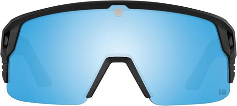 Spy Optic Monolith 5050, Cylindrical Shield Semi-rimless Sunglasses, Color and Contrast Enhancing Lenses in Saudi Arabia