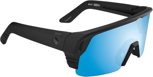 Spy Optic Monolith 5050, Cylindrical Shield Semi-rimless Sunglasses, Color and Contrast Enhancing Lenses in Saudi Arabia
