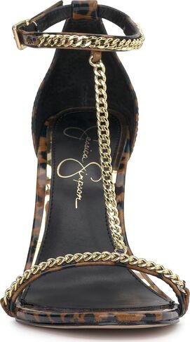 Jessica Simpson Womens Qiven Faux Leather Heels in Saudi Arabia