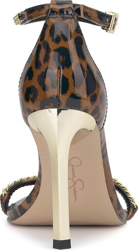Jessica Simpson Womens Qiven Faux Leather Heels in Saudi Arabia