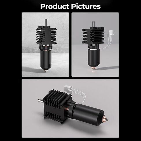 مجموعة CREALITY K2 PLUS CERAMIC HOTEND ، مع فوهة حامية من الصلب الصلب 0.4 مم ، جميع البثق المدمج ببذل البث الساخن ، 350 ℃ كتلة تسخين عالية ، والتوصيل الحراري العالي in Kuwait