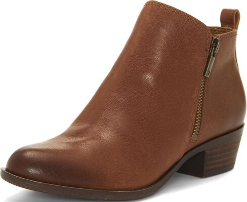 Lucky Brand Women's Basel Bootie Ankle Boot, Brownstone, 7 in Saudi Arabia