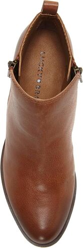 Lucky Brand Women's Basel Bootie Ankle Boot, Brownstone, 7 in Saudi Arabia