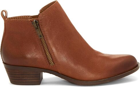 Lucky Brand Women's Basel Bootie Ankle Boot, Brownstone, 7 in Saudi Arabia