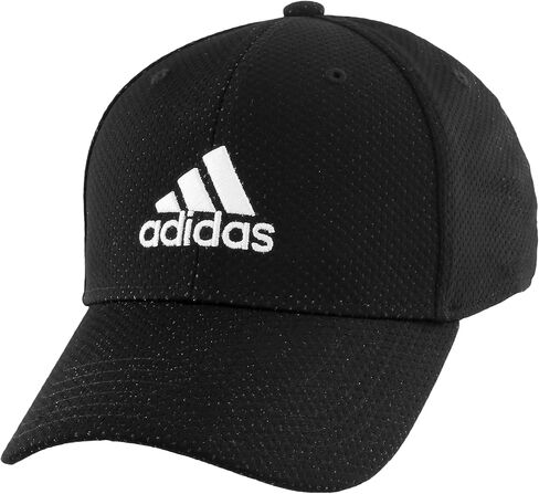 adidas Men's Zags 2.0 Structured Mid Crown A-Flex Stretch Fit Hat in Saudi Arabia