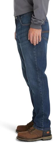 Timberland Men's Standard Ballast Athletic Fit Flex 5 Pocket Jeans, Factory, 34 32 in Saudi Arabia