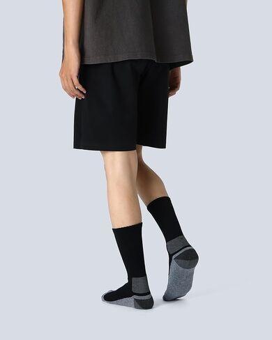 WANDER Merino Wool Hiking Socks Men Women Moisturing Wicking Lightweight 3 Pairs Cushioned Breathable Crew Work Boot Socks in Kuwait