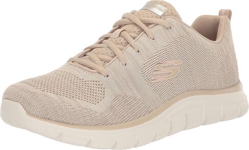Skechers Sport Women's Women's Track Sneaker, Black/White=BKW, 7.5 in Saudi Arabia