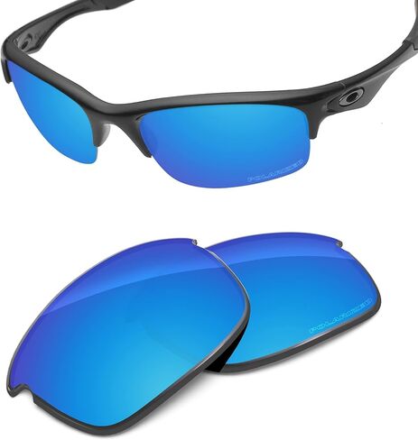 Performance Replacement Lenses Compatible with Oakley Bottle Rocket OO9164 Polarized Etched-Sky Blue in Saudi Arabia
