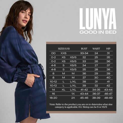 Lunya Women's Washable Silk Robe in Kuwait