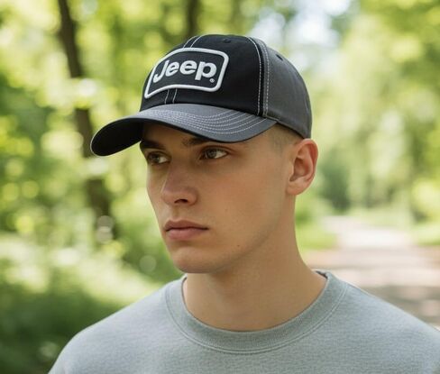 قبعة جيب بريميوم تشينو تويل باتش للآباء للرجال قبعة بيسبول قبعات بولو in Kuwait