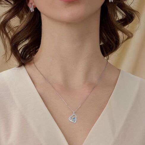 Twoowl Ocean Wave Necklace 925 Sterling Silver Beach Pendant Necklace Beach Jewelry Gifts for Women Girls in Saudi Arabia