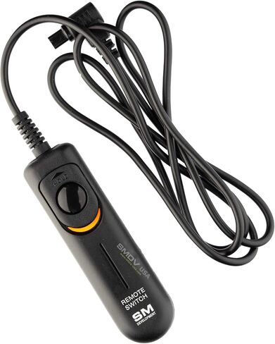 SMDV Remote Shutter Release Cable for Canon EOS 1D, 1DS Mark II, III, Mark III, IV, 1DC, 1DX, D30, D60, 10D, 20D, 20DA, 30D, 40D, 50D, 5D, 5D Mark II, III, 7D, Fully Compatible with Canon RS80N3 in Saudi Arabia