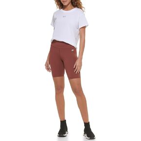 DKNY Women's Sport High Waist Logo Tape Bike Short in Saudi Arabia