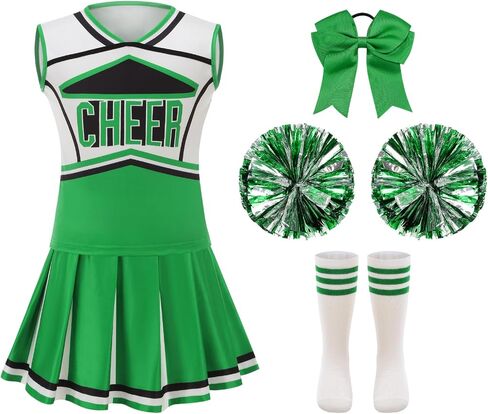 زي Yolsun Cheerleader التنكري للفتيات في الهالوين اللطيف in Saudi Arabia
