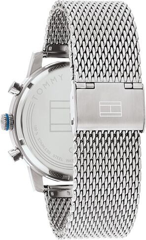 Tommy Hilfiger Men's Quartz Multifunction Stainless Steel and Link Bracelet Watch, Color: Gold (Model: 1791880) in Saudi Arabia