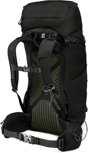 Osprey Kestrel 58L Men's Backpacking Backpack, Black, M/L in Saudi Arabia