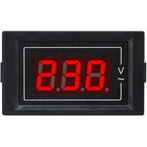 2-Pack 2in1 Panel Multimeter 110V/220V, Digital Ammeter Voltmeter AC 80V-300V 100A, Volt Amp Meter LED Display Voltage Amperage Detector Tester Gauge with Current Transformer CT in Saudi Arabia