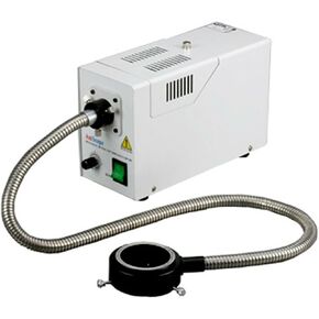 AmScope HL250-AY Dual-Gooseneck Fiber Optic Stereo Microscope Light, 150W Halogen Light Source, 110V-120V in Kuwait