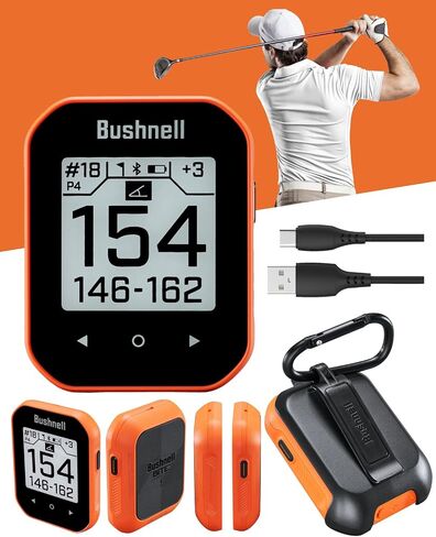 Wearable4U - Bushnell Phantom 3 GPS Rangefinder Blue with BITE Magnetic Mount and GreenView with Lens Cleaning Cloth Bundle in Saudi Arabia